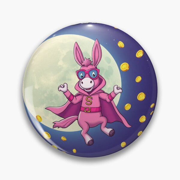 Item preview, PINK DONKEY_D118 designed and sold by DONKYCOIN.