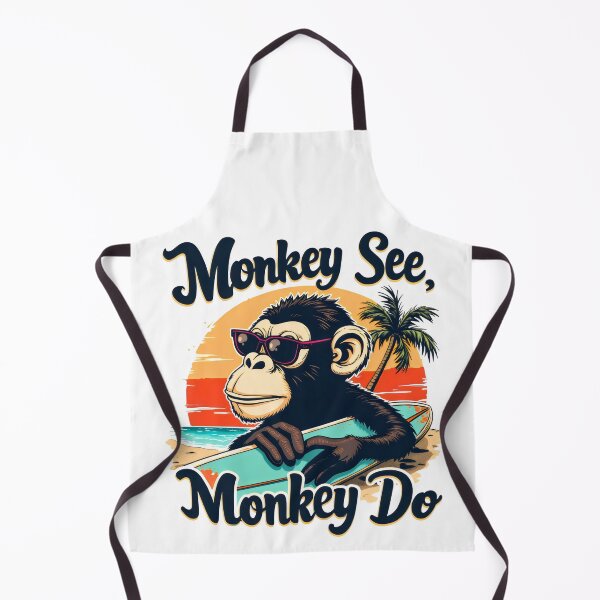 Item preview, Monkey see monkey do designed and sold by VividDripCo.