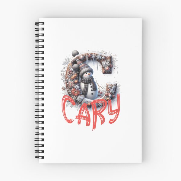 Item preview, Name Cary. My name is Cary. Winter initial. designed and sold by MagelliShop.