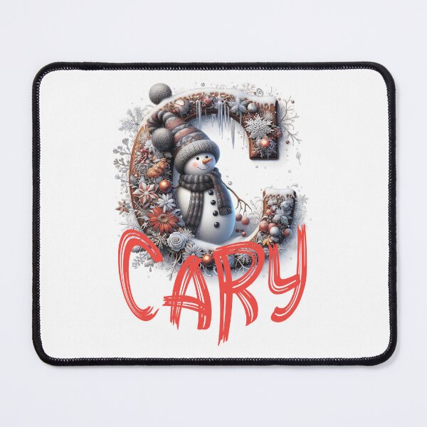 Item preview, Name Cary. My name is Cary. Winter initial. designed and sold by MagelliShop.
