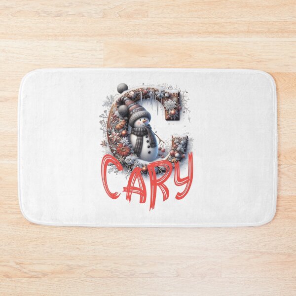 Item preview, Name Cary. My name is Cary. Winter initial. designed and sold by MagelliShop.