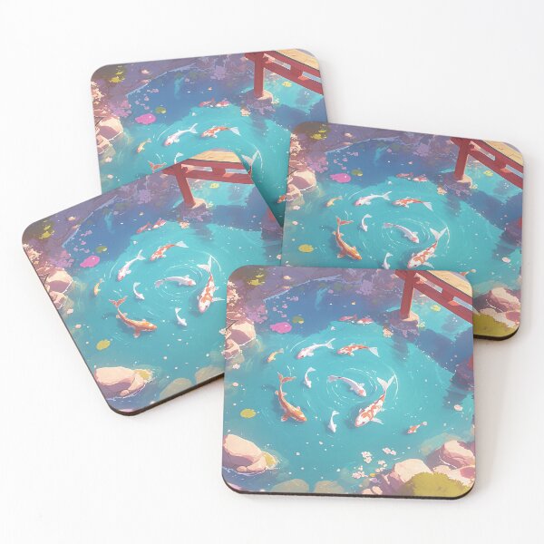 Item preview, Koi Pond in the Spring designed and sold by cetakulang.