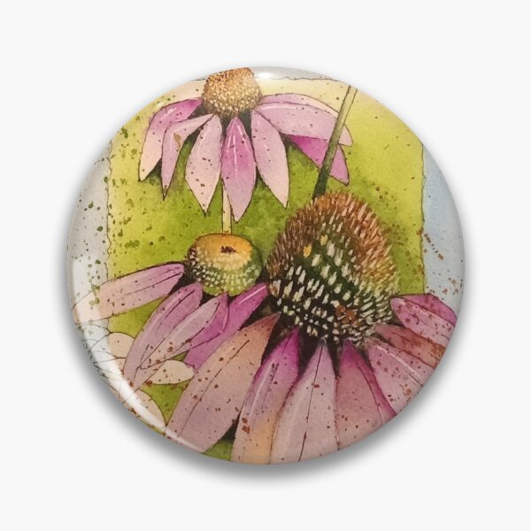 Item preview, My Garden Pink Coneflower designed and sold by PauletteT.