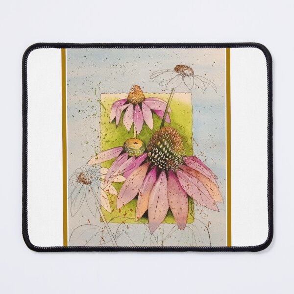 Item preview, My Garden Pink Coneflower designed and sold by PauletteT.