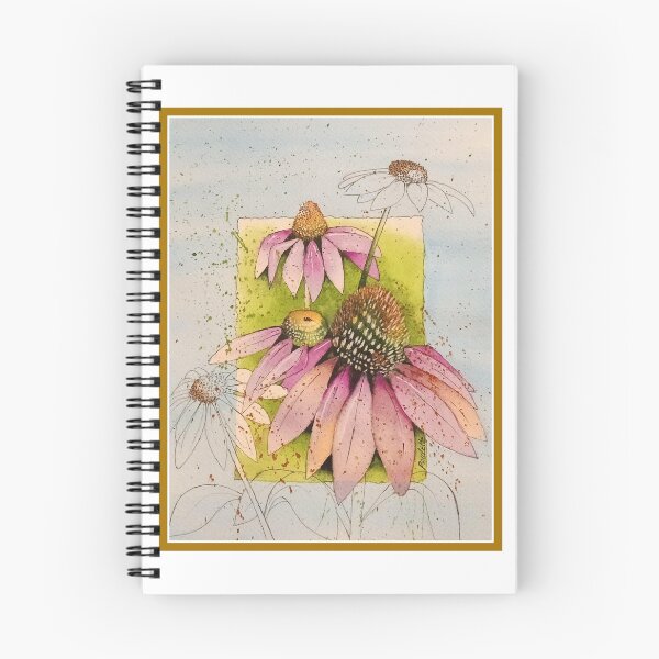 Item preview, My Garden Pink Coneflower designed and sold by PauletteT.