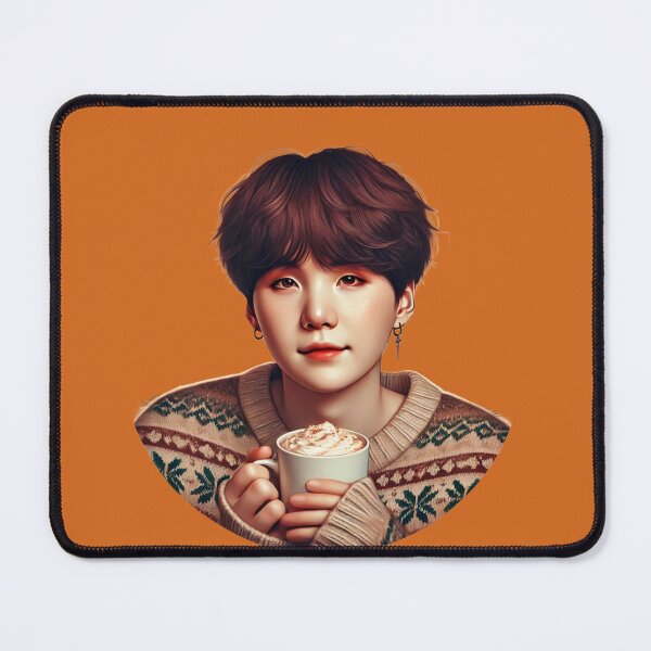 Item preview, Suga’s Cozy Holiday Vibes | BTS Hot Chocolate Art designed and sold by DEEPDesignsART.