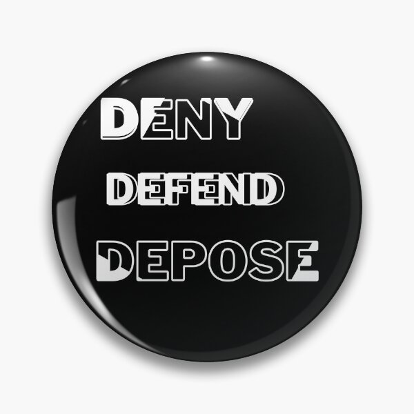 Item preview, DENY,DEFEND,DEPOSE  designed and sold by Veryniq.