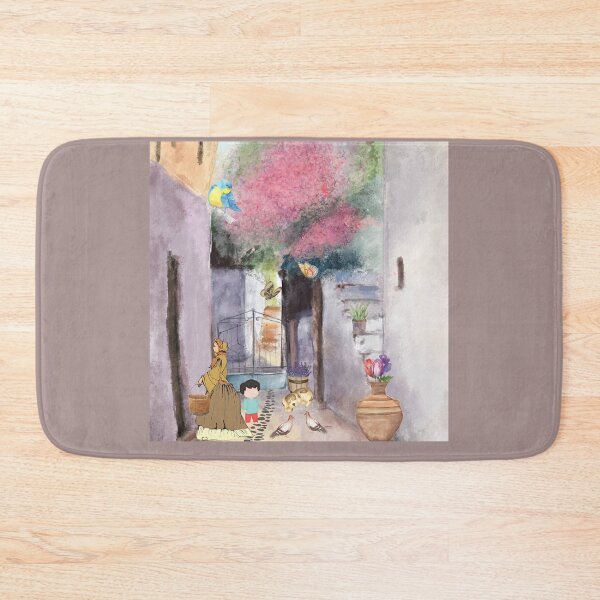 Item preview,  "Serene Alleyway Scene" designed and sold by Graphollio-shop.