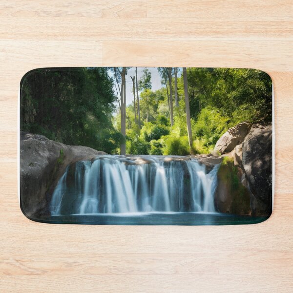 Item preview, waterfall in the green forest or green jungle 1 designed and sold by AA-designstore.