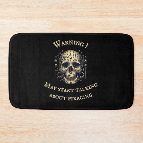 Item preview, Warning: May Start Talking About Piercing designed and sold by Ver-Payah.
