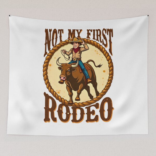 Item preview, Not my first rodeo designed and sold by VividDripCo.