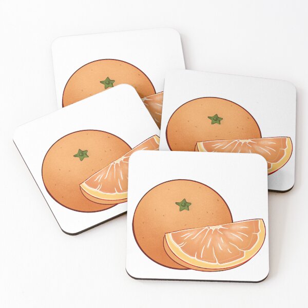 Item preview, Orange and wedge of orange designed and sold by Orenjlofi.