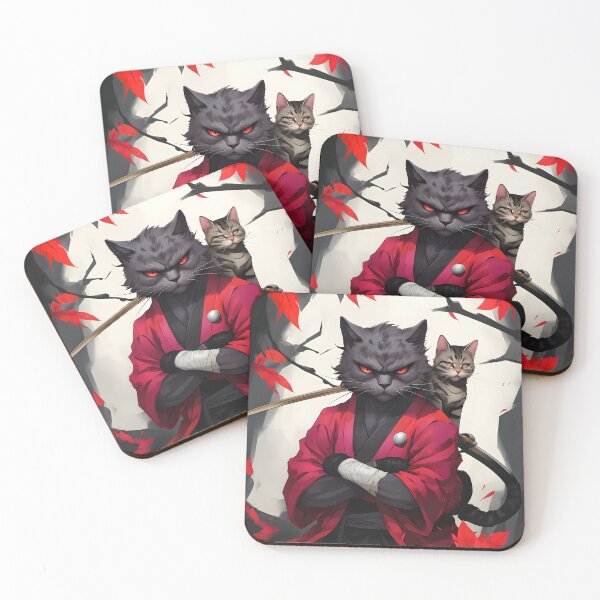 Item preview, Fighter cat designed and sold by Jambonfromage.