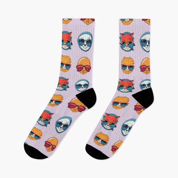 Item preview, Cool Animals Sunglasses | Sticker Pattern | Retro Collection designed and sold by monkeybusiness.pt.