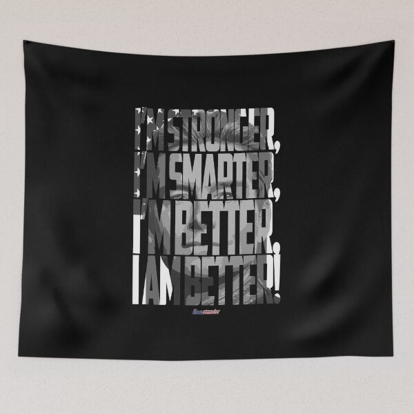 Item preview, Homelander Quote Art Patriotic Black and White designed and sold by Enea Kelo.
