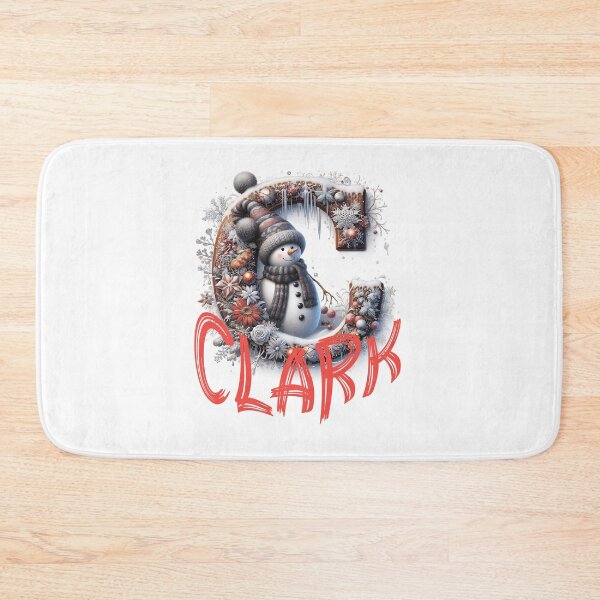 Item preview, Name Clark. My name is Clark. Winter initial. designed and sold by MagelliShop.