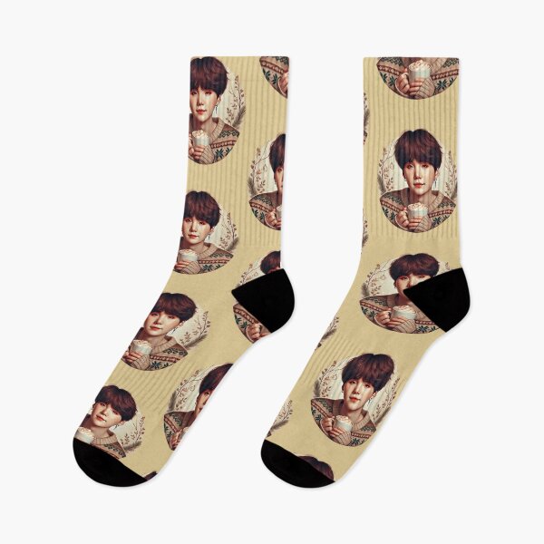Item preview, Copy of Suga’s Cozy Holiday Vibes | BTS Hot Chocolate Art designed and sold by DEEPDesignsART.