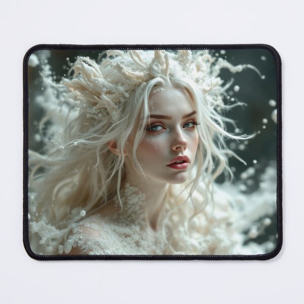 Item preview, White Surreal Flour Muse in Floating Powder designed and sold by WickedFairySt.