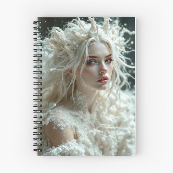 Item preview, White Surreal Flour Muse in Floating Powder designed and sold by WickedFairySt.