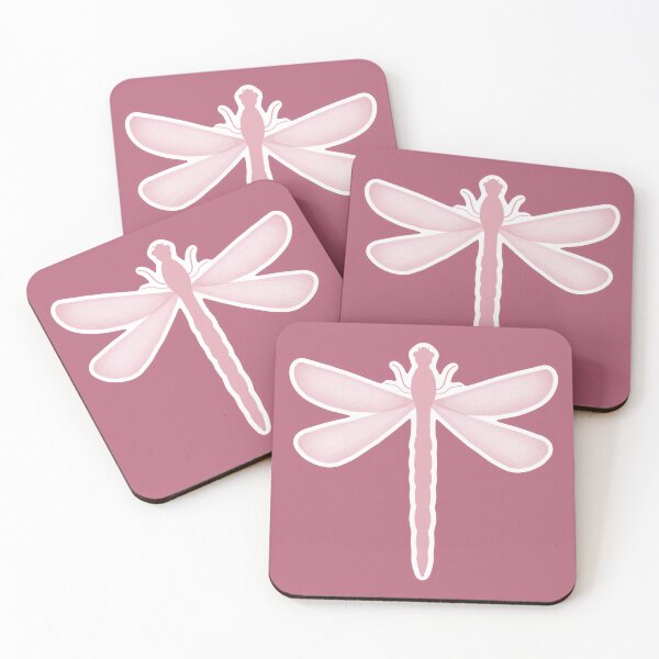 Item preview, Light Pink Abstract Dragonfly designed and sold by AnnikaisDrawing.
