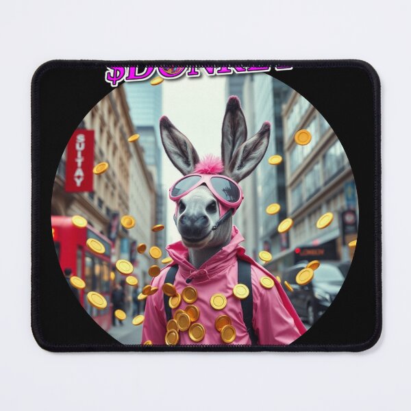 Item preview, PINK DONKEY_D121 designed and sold by DONKYCOIN.
