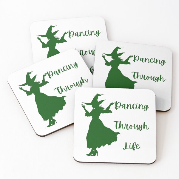 Item preview, Dancing Through Life Wicked Green Witch designed and sold by ModernintheMix.