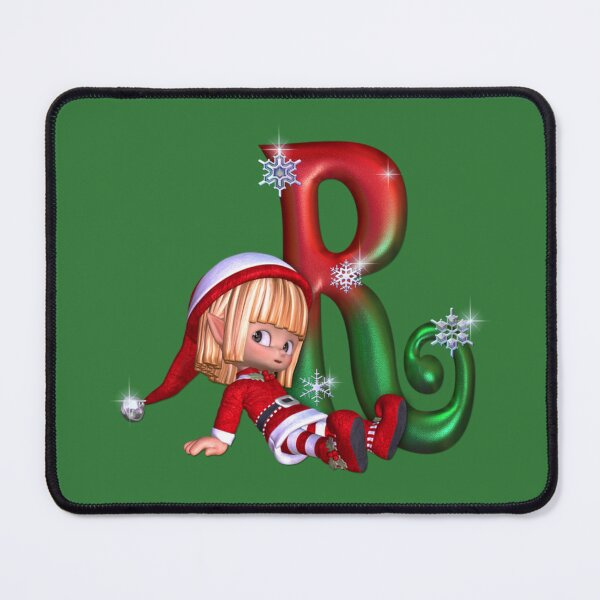 Item preview, Christmas Elf with R designed and sold by Marialen.