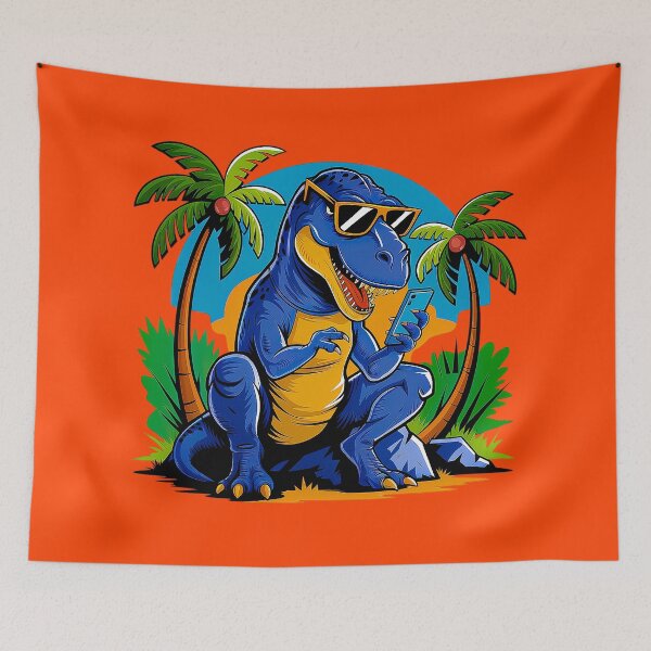 Item preview, Cool Dino Vibes Relaxed Dino Day designed and sold by Amanda's Factory.