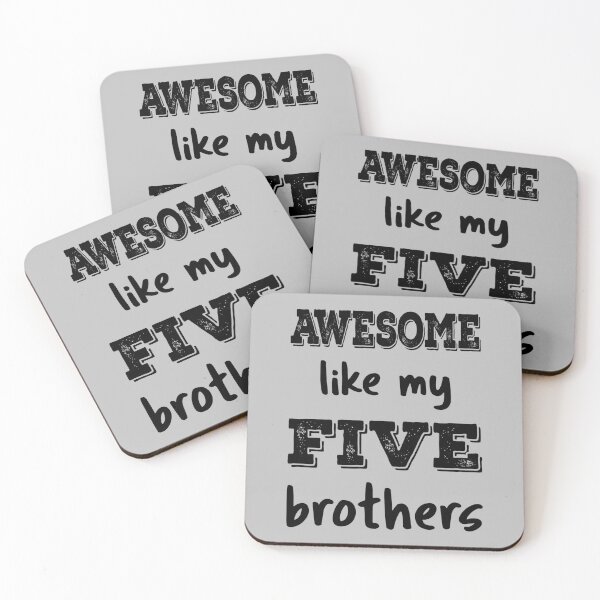 Item preview, Awesome Like My Five Brothers IV designed and sold by Lemon Pepper.