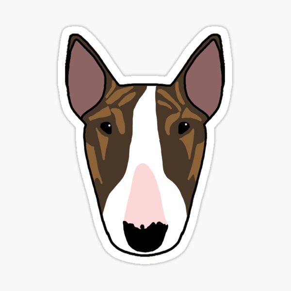 Item preview, Heston The Bull Terrier designed and sold by emilydevineart.