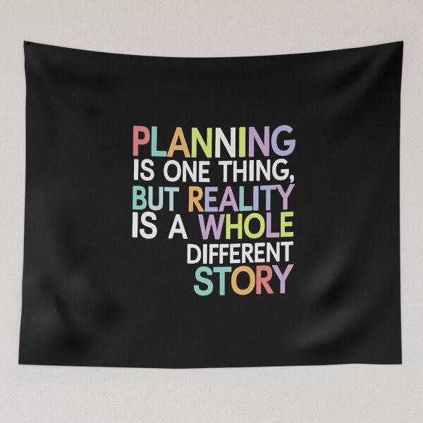 Item preview, Planning vs Reality - Humorous Chaos  designed and sold by bukajart.
