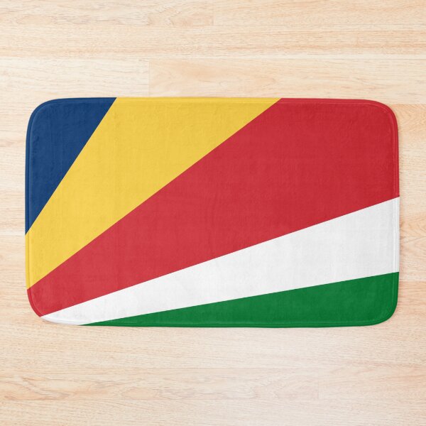 Item preview, Flag of Seychelles designed and sold by TinaJostDesigns.