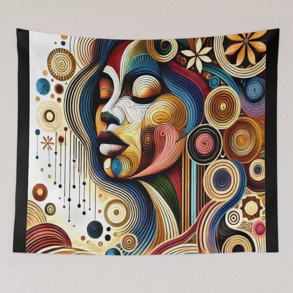 Item preview, Kwanzaa Blessings African American Celebration Black Woman Seven Principles  designed and sold by Creat-Des.