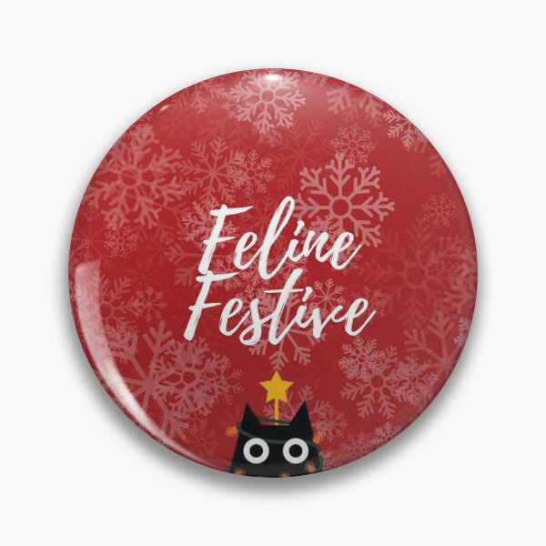Item preview, Feline Festive designed and sold by izzy2wonderland.