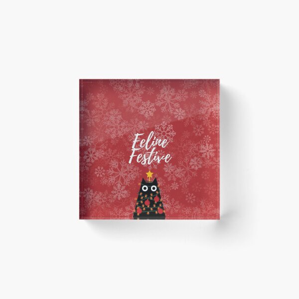 Item preview, Feline Festive designed and sold by izzy2wonderland.
