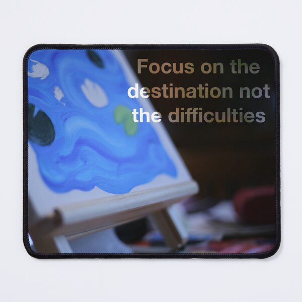 Item preview, Focus on the destination, not the difficulties  designed and sold by Art by Maria Milenova.