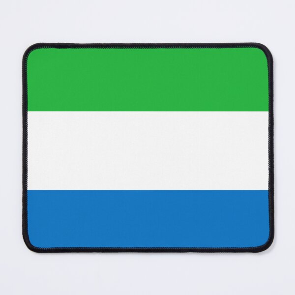 Item preview, Flag of Sierra Leone designed and sold by TinaJostDesigns.