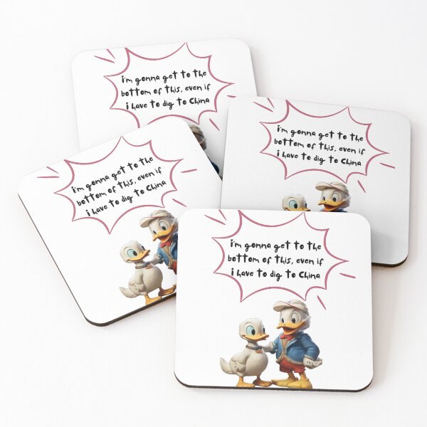 Item preview, Determined Duck - Funny Digging designed and sold by Sidikhouya.