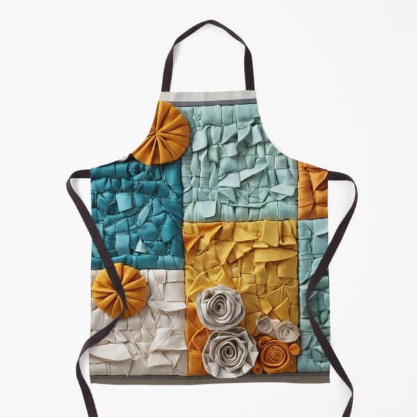 Item preview, Textile Mosaic A Symphony of Colors and Shapes designed and sold by yaser1234.
