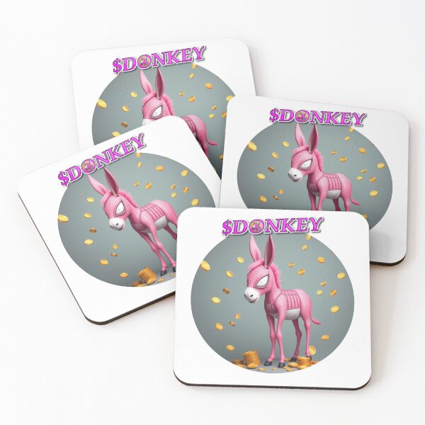 Item preview, PINK DONKEY_D124 designed and sold by DONKYCOIN.