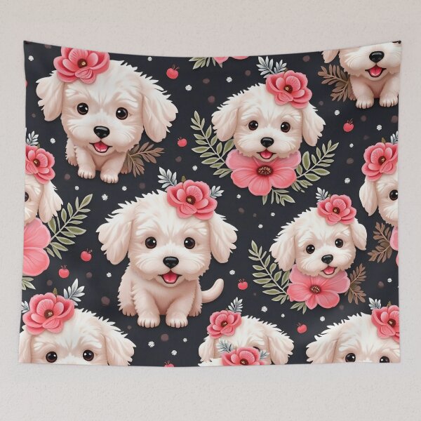 Item preview, Adorable baby Maltipoo pattern designed and sold by Nolan6.