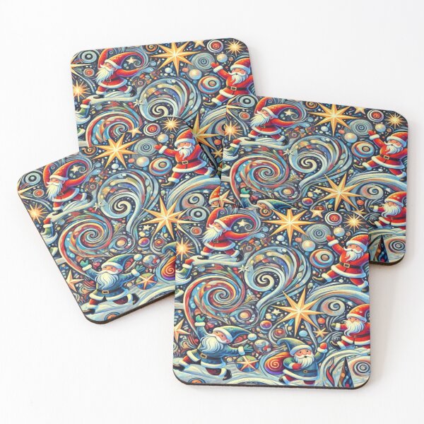 Item preview, Dancing Gnomes and Santas – Perfect Present designed and sold by Imaginarium of Chaos falcon88 .