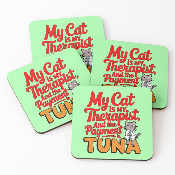 Item preview, My Cat is My Therapist Cat Day designed and sold by Amanda's Factory.