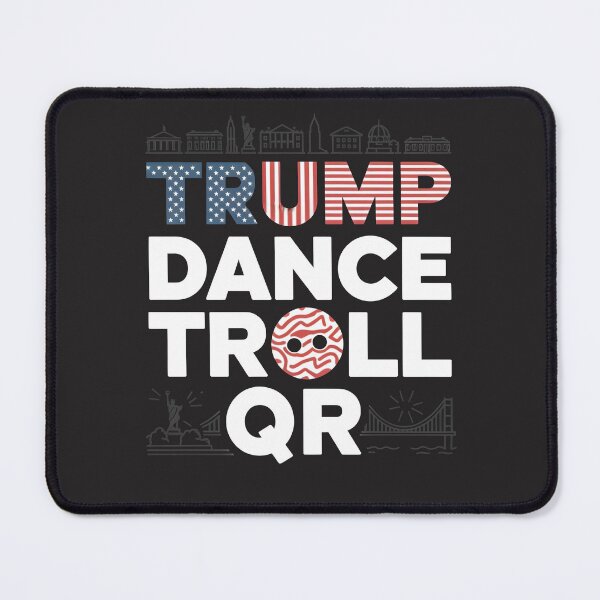 Item preview, Trump Dance Troll QR Gifts For Adults And Children designed and sold by TravelofArtist.