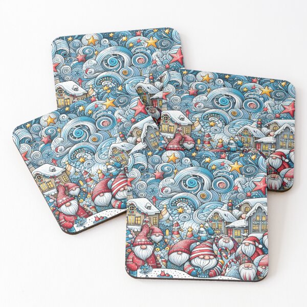 Item preview, Gnomeville Holiday Swirls – Perfect Present designed and sold by Imaginarium of Chaos falcon88 .