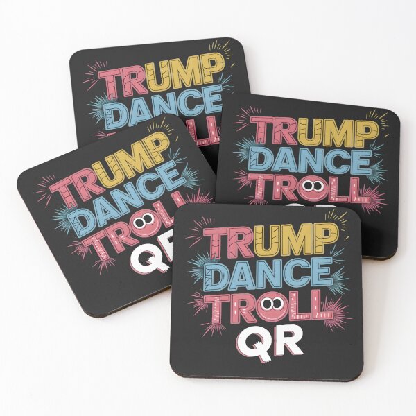 Item preview, Trump Dance Troll QR  designed and sold by TravelofArtist.