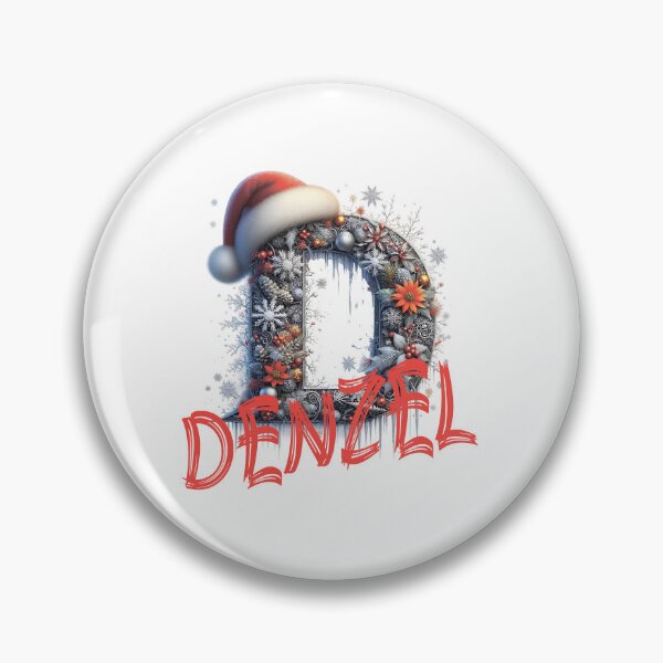 Item preview, Name Denzel. My name is Denzel. Winter initial. designed and sold by MagelliShop.
