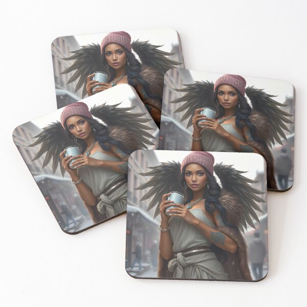 Item preview, Ishtar Enjoying a Coffee designed and sold by TempleOfIshtar.