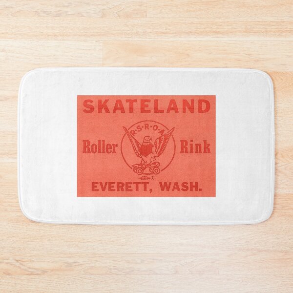 Item preview, Skateland Rink Everett Washington Roller Skating Rink Sticker Decal Label designed and sold by tislord.