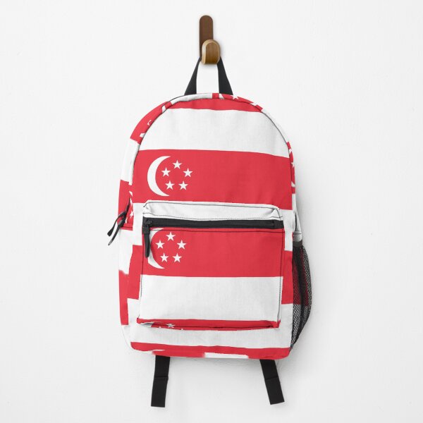 Item preview, Singapore Flag designed and sold by TinaJostDesigns.